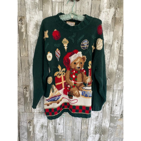 heirloom christmas Sweaters - heirloom collectibles Christmas sweater 22/24
